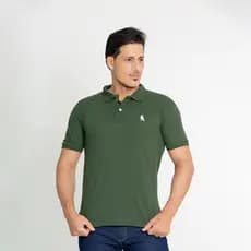 Camisa masculina gola Polo camiseta premium blusa malha piquet