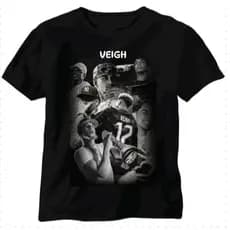 Camiseta Camisa Blusa Unissex Masculina Feminina Preta Branca Veigh Cantor Estampada 100% Algodão