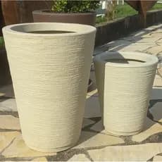 Kit 2 Vasos polietileno para plantas Coluna n1 n2