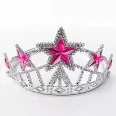 Tiara Feminina De Princesa / Coroa De Plástico