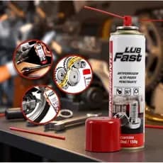 Kit 2 Desengripante Lubfast Spray Lubrificante Antiferrugem Multiuso 300ml Proteção Contra Ferrugem