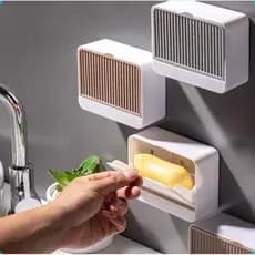 Saboneteira Adesiva Banheiro Porta Sabonete De Parede Banheiro Sem Furo