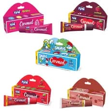 KIT 5 CARMED SMURFS MAÇA DO AMOR AMORA BEIJO AMORA INTENSA