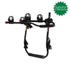 Suporte Para 2 Bicicletas Transbike Preto Sedan Hatch MTB Speed Esporte Ciclismo