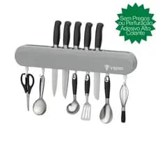 Suporte Para Armazenamento De Facas Ganchos Talheres Utensílios De Cozinha