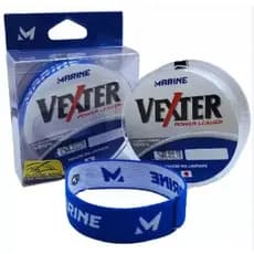 LINHA VEXTER LEADER FLUORCARBON MARINE SPORTS - VARIAS BITOLAS - 50M