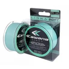 Linha Monofilamento Kawana K Soft Amarela/Blue 300 metros