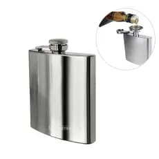 Cantil Porta Bebidas De Bolso Whisky Rum Aço Z60 - 175ml