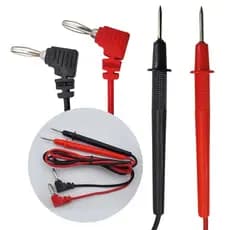 Pontas de Prova para Multímetro Universal com Plug Banana 4mm – BOM6000