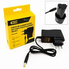 Carregador Fonte 12.6V Para Parafusadeira E Bateria – BOM5590