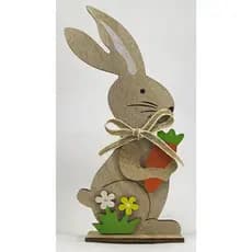 Coelho de Páscoa de Madeira Decoração