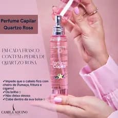 Perfume Capilar  fragrância importada de 15 a 100ml