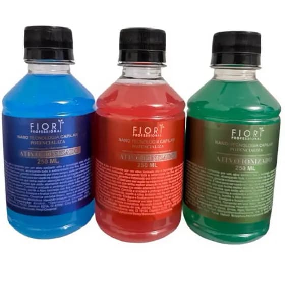 kit nanotecnologia capilar a jato  250ml