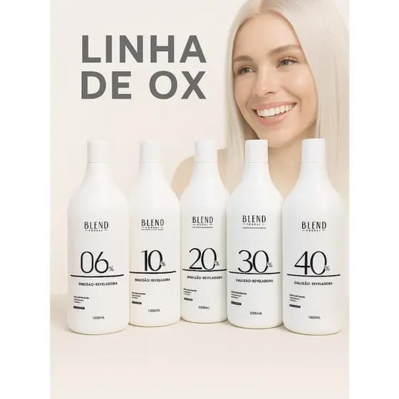 agua oxigenadas ox de 06, 10, 20, 30 , 40 volumes po descolorante premium