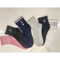 KIT 6/12 Pares meias elegante de cano alto