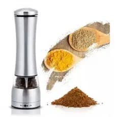 Moedor De Pimenta Ou Sal Temperos Aço Inox Gourmet Cozinha3343