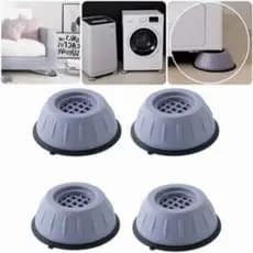 Suporte Pe De Maquina De Lavar Roupa Cancelamento De Ruido Anti VibracaoKit 4 PCS--------22141