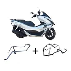 Kit protetor de Carenagem Dianteiro e Traseiro PCX 2023/2025