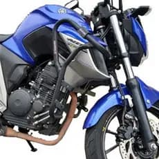Protetor de Carenagem Fazer 250 2018 a 2022 com protetor de motor e pedaleiras
