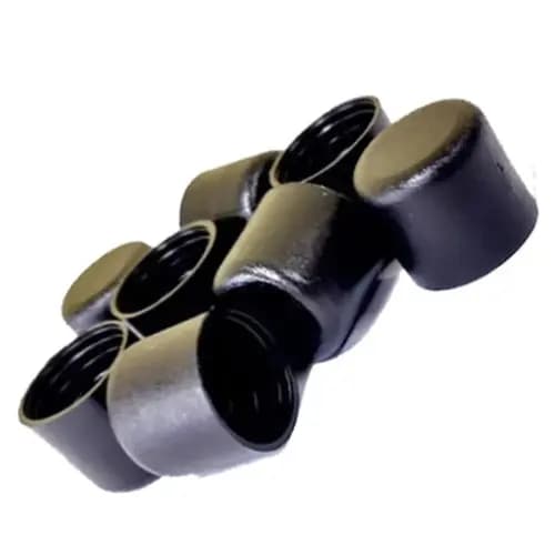 Kit Ponteira Plástica Protetora Externa PVC 5/8 Pezinho para Escorredor de Louça Batoque Escorredor Plástico Injetado