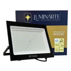 REFLETOR LED 400W IP67 6500K BRANCO FRIO LUMINARTE