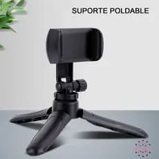 Suporte para Celular de Mesa Tripé Tripod 360° Graus Portátil Dobrável Conforto Lindos-Envio Imediato