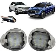 Luz Cortesia Retrovisor Led Original Jeep Compass / Commander - Fiat Toro - Rampage