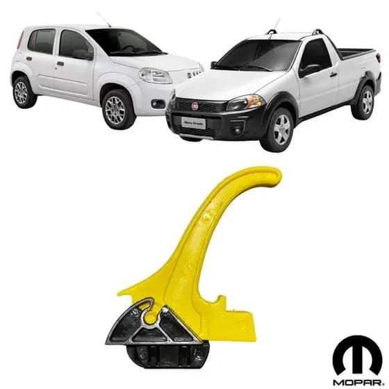 Alavanca Puxador Abertura Capô Original Fiat Strada / Palio / Uno / Fiorino / Siena - 2000 / 2020