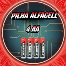 Afacell 4, 8,12,16 ou 20AA ou  AAA Pequenas ou Palito Escolha a sua Quantidade