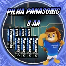 Panasonic 8 AA + 8 AAA ou escolha sua quantidade