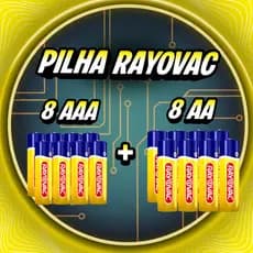 Rayovac 8AA Normal + 8AAA Palito 16 Unidades