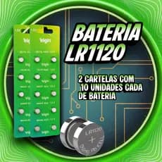 Elgin LR1120 AG8 Cartelas com 10 Unidades cada
