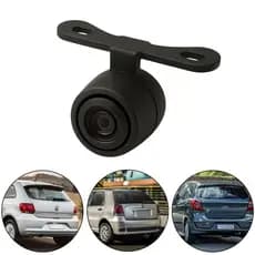 Suporte Moldura Borboleta para Camera de Ré 18mm Cor Preto