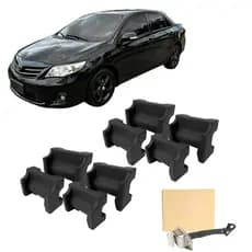 Kit Reparo Limitador De Porta paraToyota Corolla 4 Portas 8 unidades 2009 A 2014