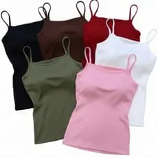 Blusinha Alcinha Com Bojo Canelada Regata Feminina Brasil Copa Mundo 2026 Camiseta Brasileira Super Fashion Moda Verão