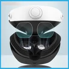 4 Pçs Película Protetora Para PS VR2 VR Óculos Cabeça Filme Headwear HD Anti-Risco Protetores De Lente PS5 VR2 Acessório