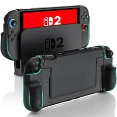 Para Nintendo Switch 2 Grip Case , Capa Protetora Fina Encaixável Atualizada Console NS2 Dura Como Um Gamepad Real Portá