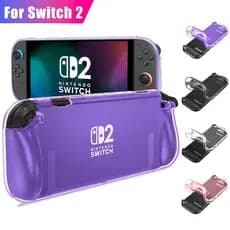Capa Protetora TPU Para Nintendo Switch 2 , Protetor De Transparente , Antiarranhões , Absorção De Choque , Design Ergon