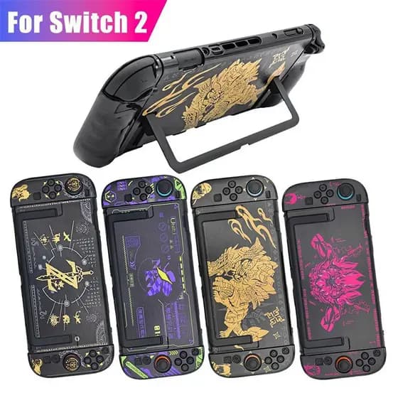 Evangelion Zelda Capa Dura Para Nintendo Switch 2 , Protetora De Proteção Dividida PC Console De Jogos NS2