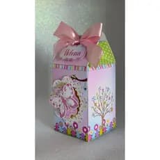 Caixa Milk Personalizada com Aplique 3D – Lembrancinha para Festa | Jardim Borboleta