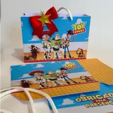 Sacolinha Toy Story Pronta Entrega | Pegue e Monte | Com ou Sem Laço