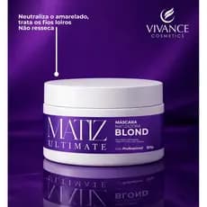 Máscara Tonalizante Matizadora Resultado 100% Natural Sem Amônia 300g