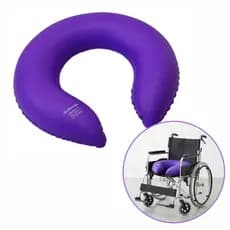 Almofada Inflável Assento Sanitário Ergonômico Antiescaras Fácil Higienizar Transportar Bioflorence