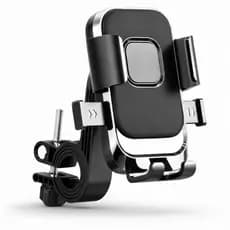 Suporte Celular Moto Bicicleta Universal Guidão 360° Ajustável Antivibração