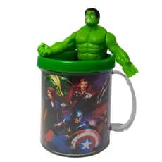 kids toys Boneco Do Personagem Hulk + Caneca Personalizada 350ml o incrível hulk