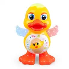 Brinquedos Divertidos para crianças  Pode cantar, dançar, balançar, desenhar patinho, luz elétrica e brinquedo musical