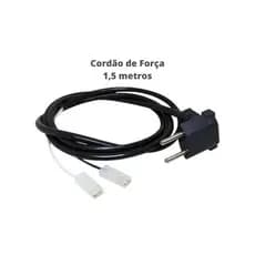 Cabo De Força Para Geladeira E Lava Roupa 1,50 Mt Universal
