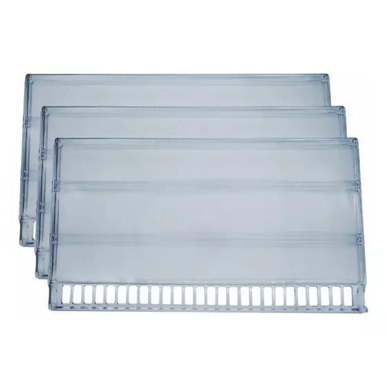 Kit 3 Prateleira De Geladeira Refrigerador Continental Mabe Bosh GE Atacado Rcct (440/470/480/490) Envio Imediato