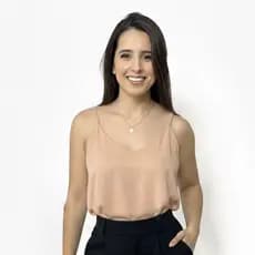 Blusa Feminina Básica de Alcinha • Viés Reforçado • Tecido Duro Estruturado • Casual e Confortável