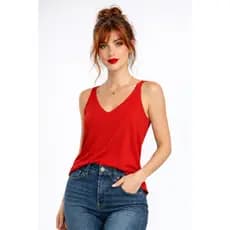 Blusa Feminina Básica Premium | Regata Soltinha Elegante Confortável Não Marca
